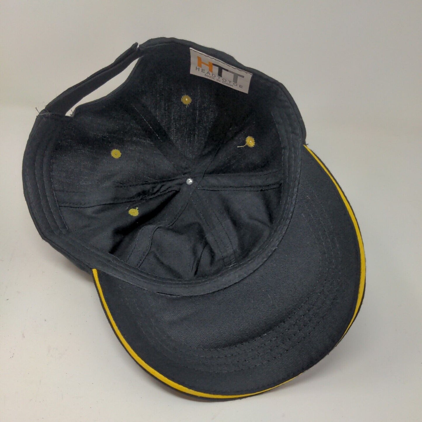 Team Mcdonald's Men's Strapback Hat Black Adjustable Embroidered Logo