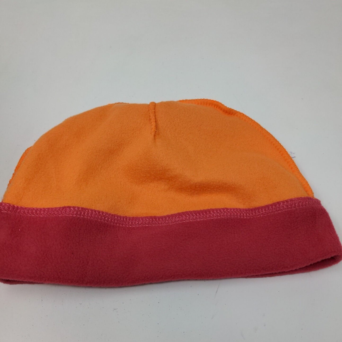 Dunkin' Donuts Men's Beanie Hat Pink Orange Thanksgiving Day Embroidered Logo