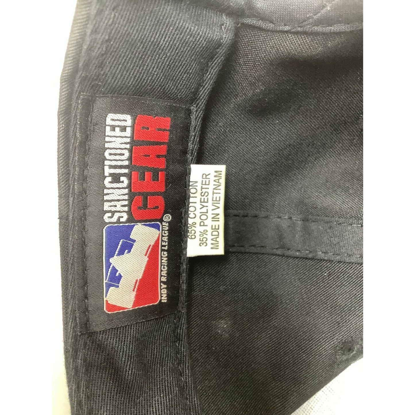 Indy Pro Series Sanctioned Gear Hat Black Snapback Patch Embroidered Logo