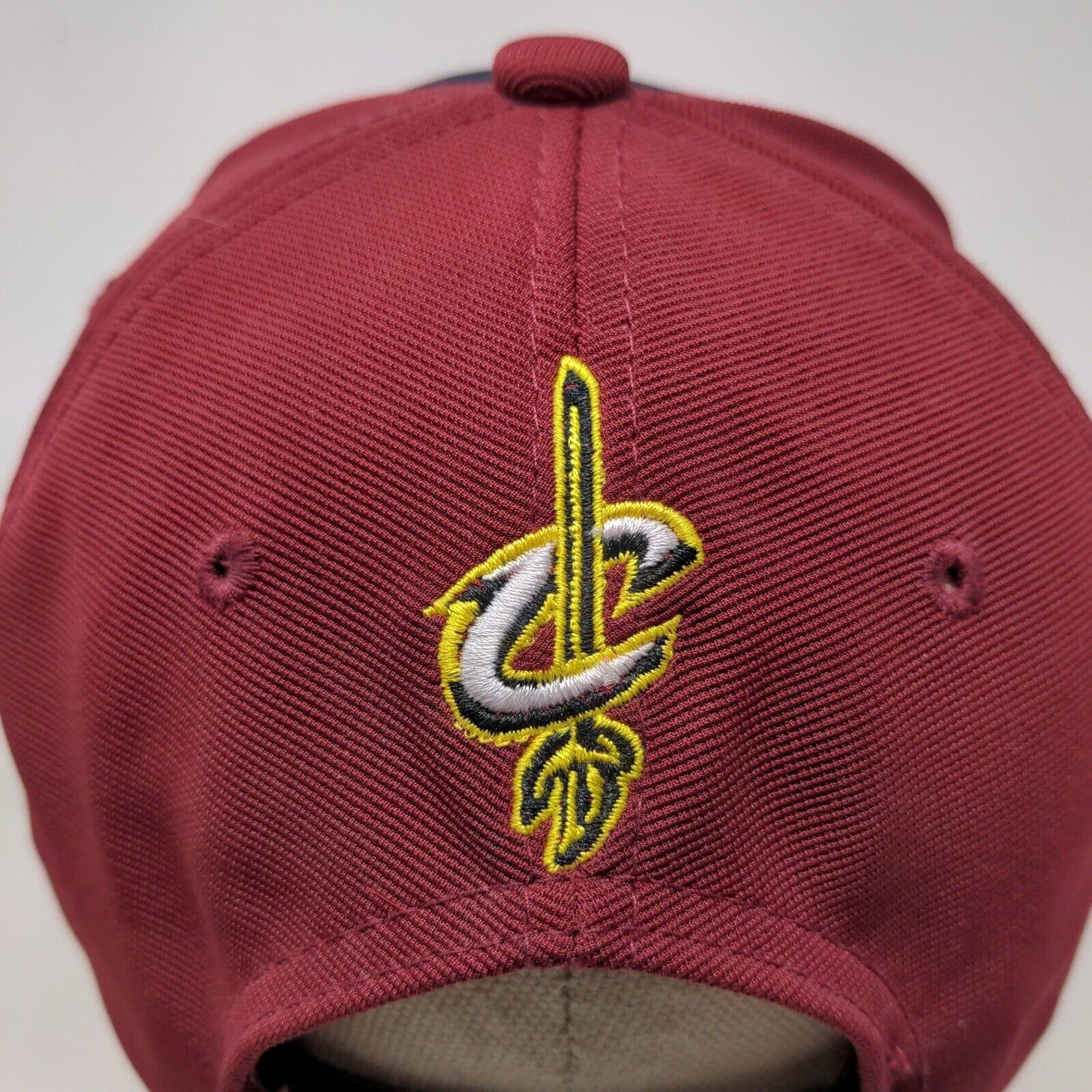 Cleveland Mens Strapback Hat OSFA Multicolor Cleveland Cavaliers Embroidered