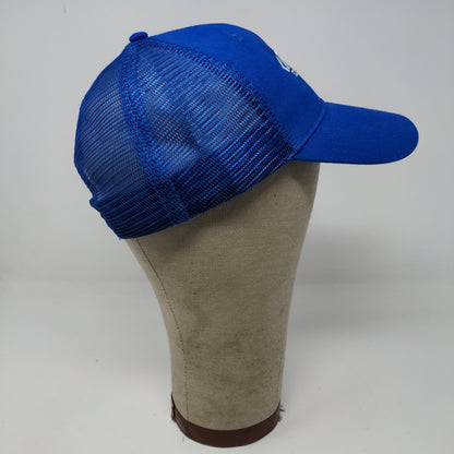 PBR Tournaments Meshback Snapback Hat Embroidered Logo Baseball Blue