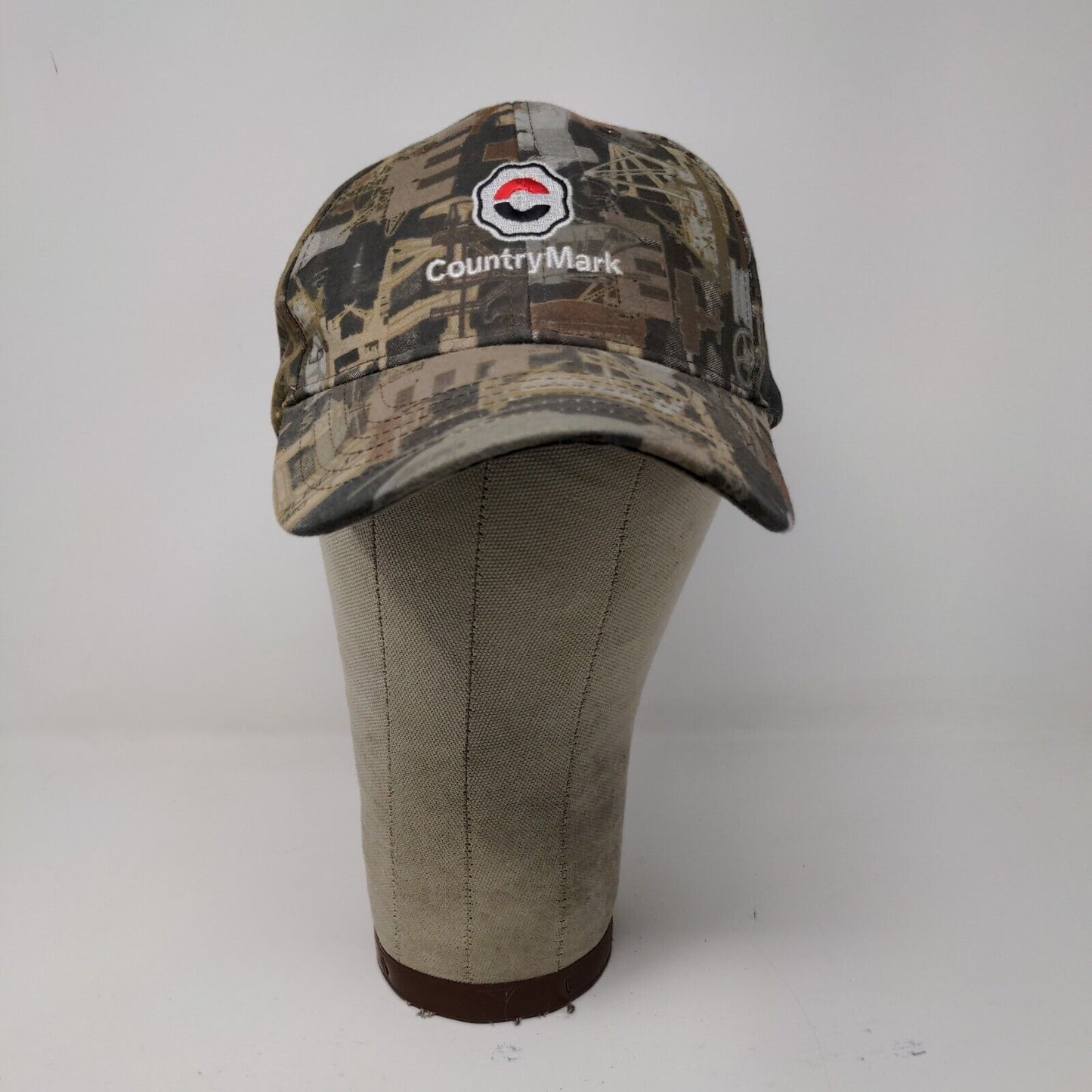 Countrymark Official Oilfield Camo Midwest Fuel Trucker Hat Cap Strapback OSFA