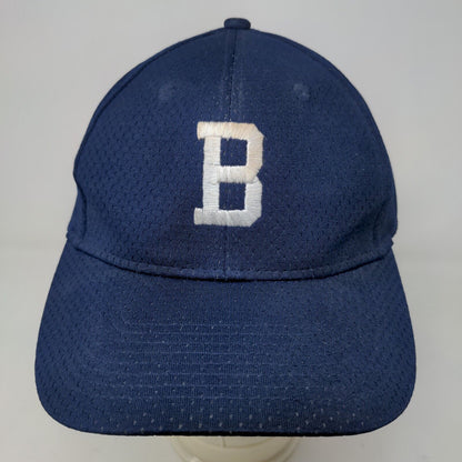 Augusta Sportswear Men's Strapback Hat Blue Size Adult Embroidered B Logo