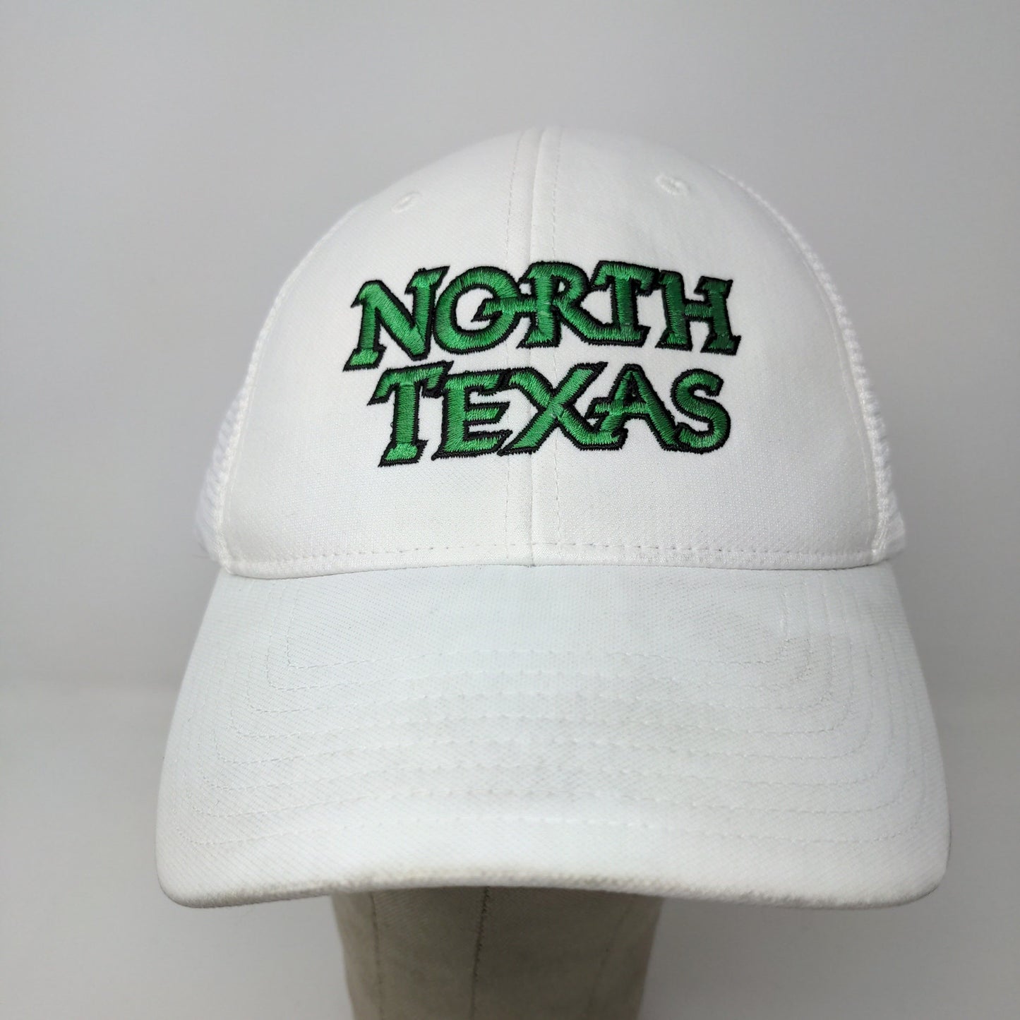 Nike FlexFit North Texas Mean Green White Embroidered Logo Swoosh