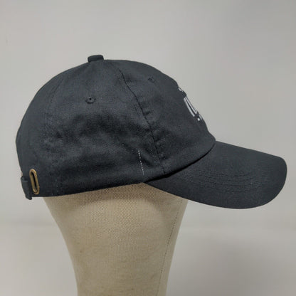 Good Vibes Only Men's Slideback Hat Black Adjustable Embroidered Logo