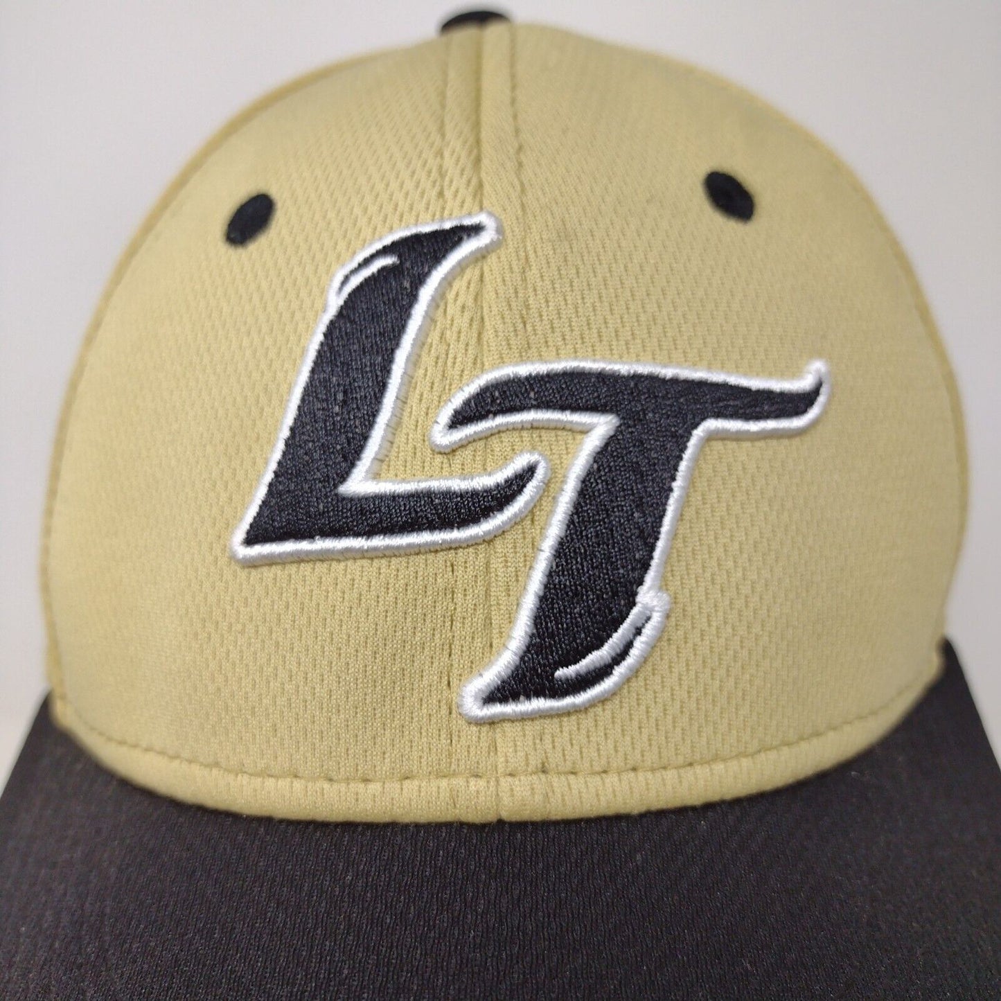 Pukka LT Tigers Black Gold Fitted Baseball Hat Cap Size L / XL Embroidered