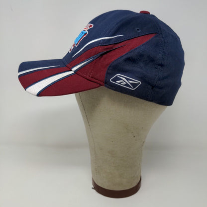 Reebok NFL Super Bowl XLII Fitted Hat Blue Red OSFA Embroidered Logo