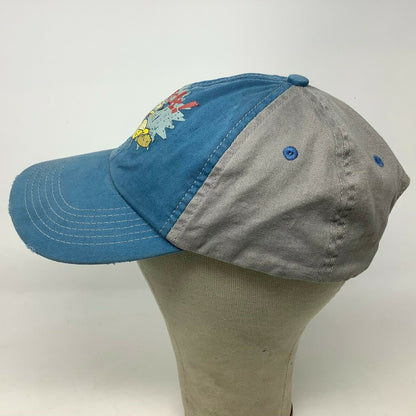 Walt Disney World Disneyland Resort Donald Duck Distressed Hat Blue Slideback