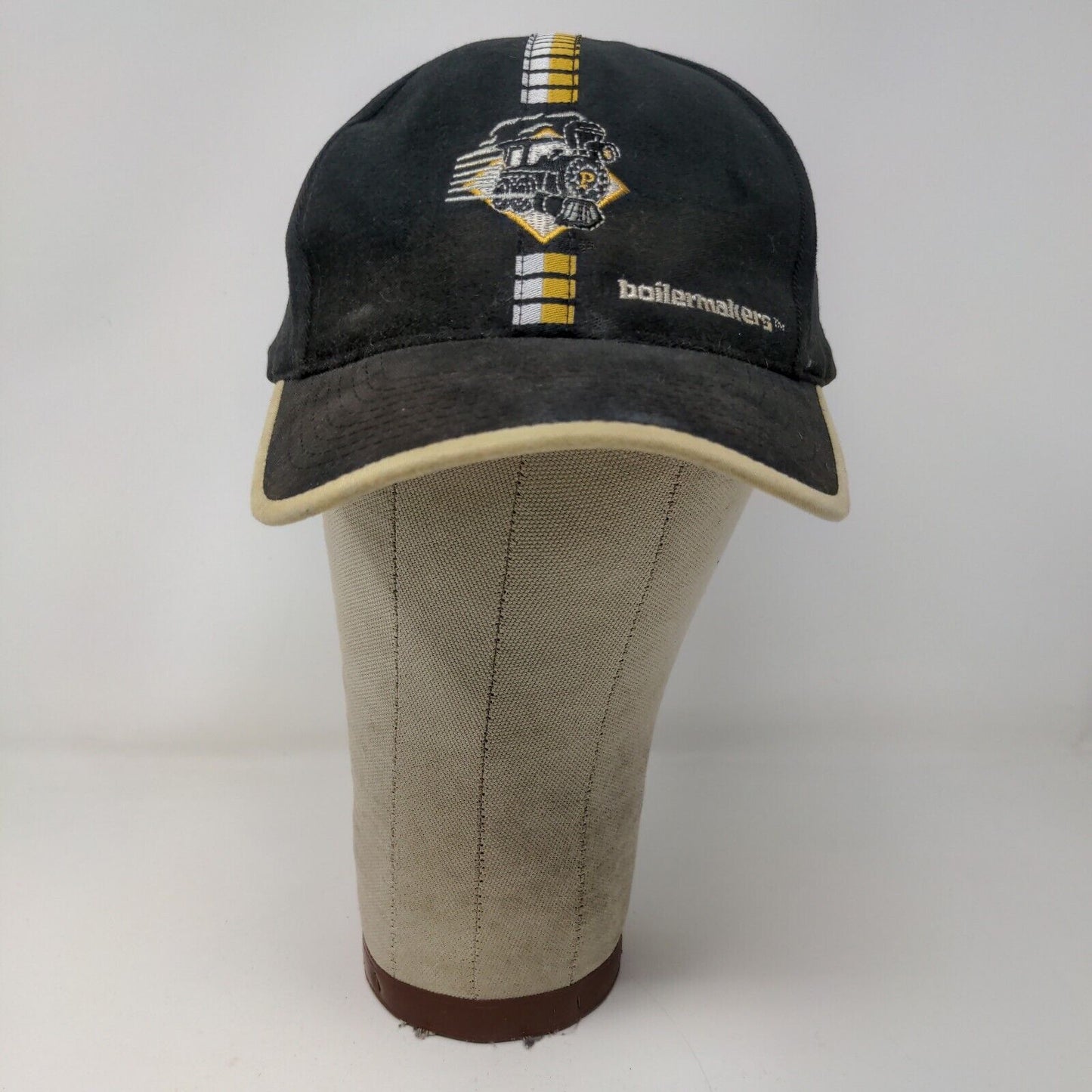 Logo Athletic Mens Purdue Boilermakers Slideback Hat Black OSFA Embroidered Logo