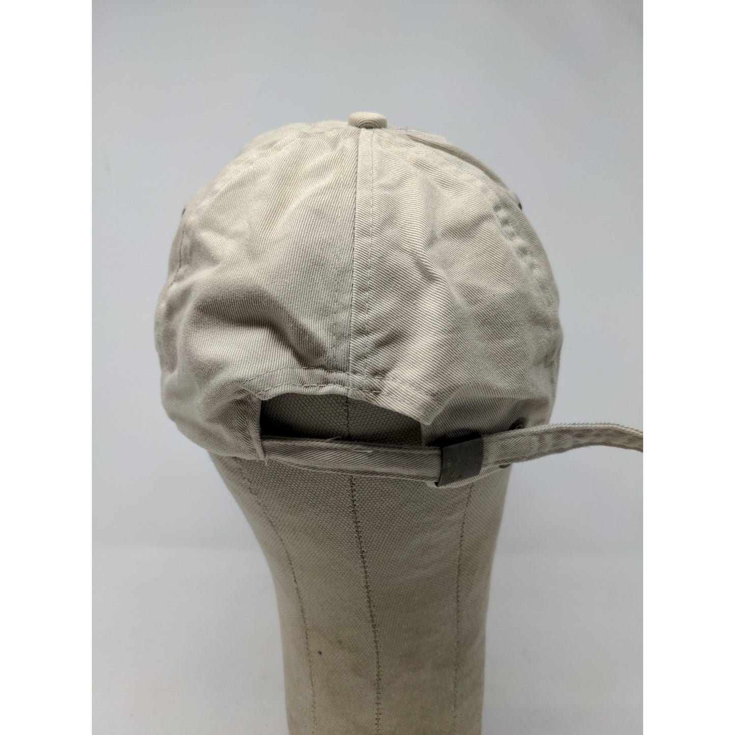 Poncies Water Sports Slideback Hat Tan Beige Embroidered Logo