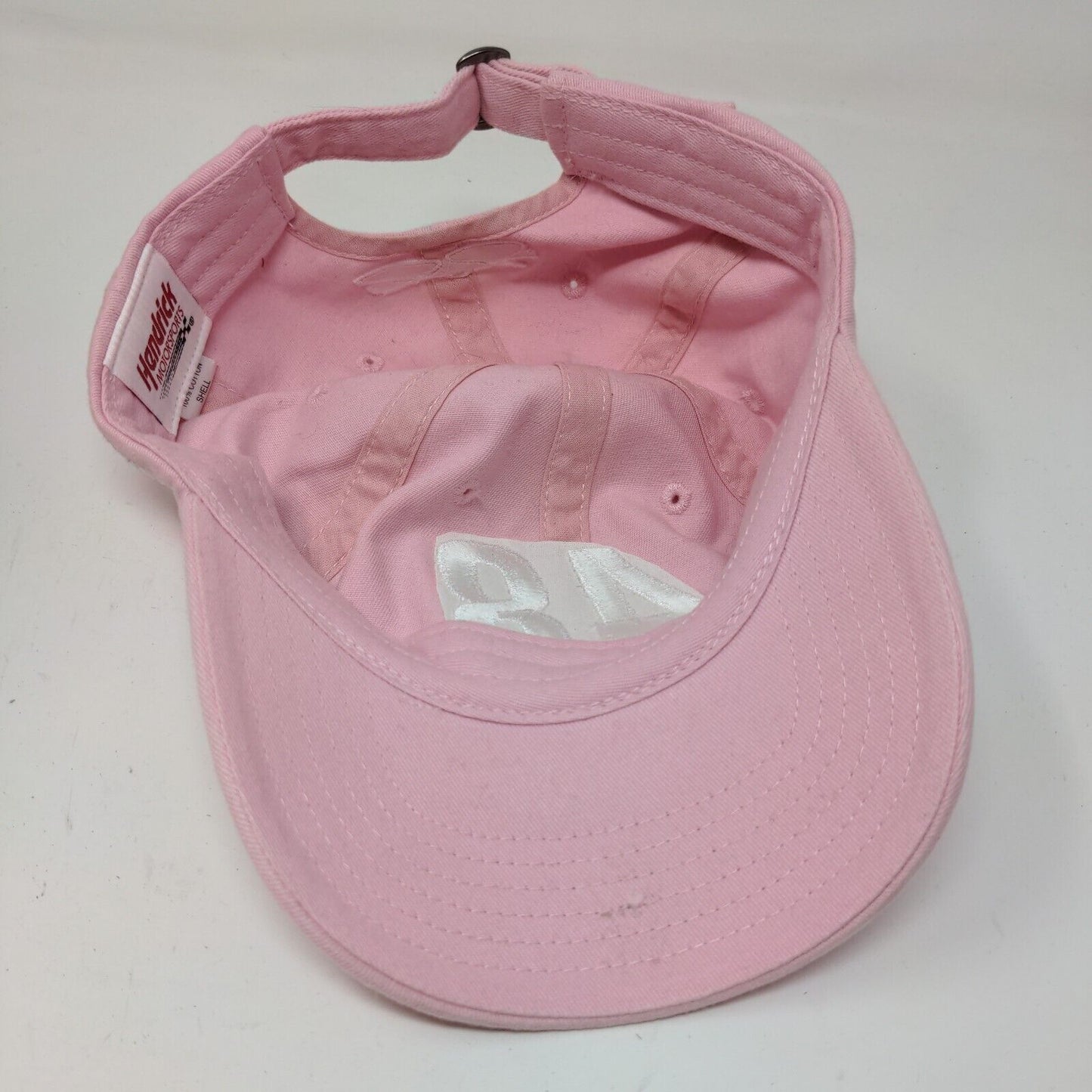 Hendrick Motorsports Women's Slideback Hat Pink Embroidered #48 Logo Bowman