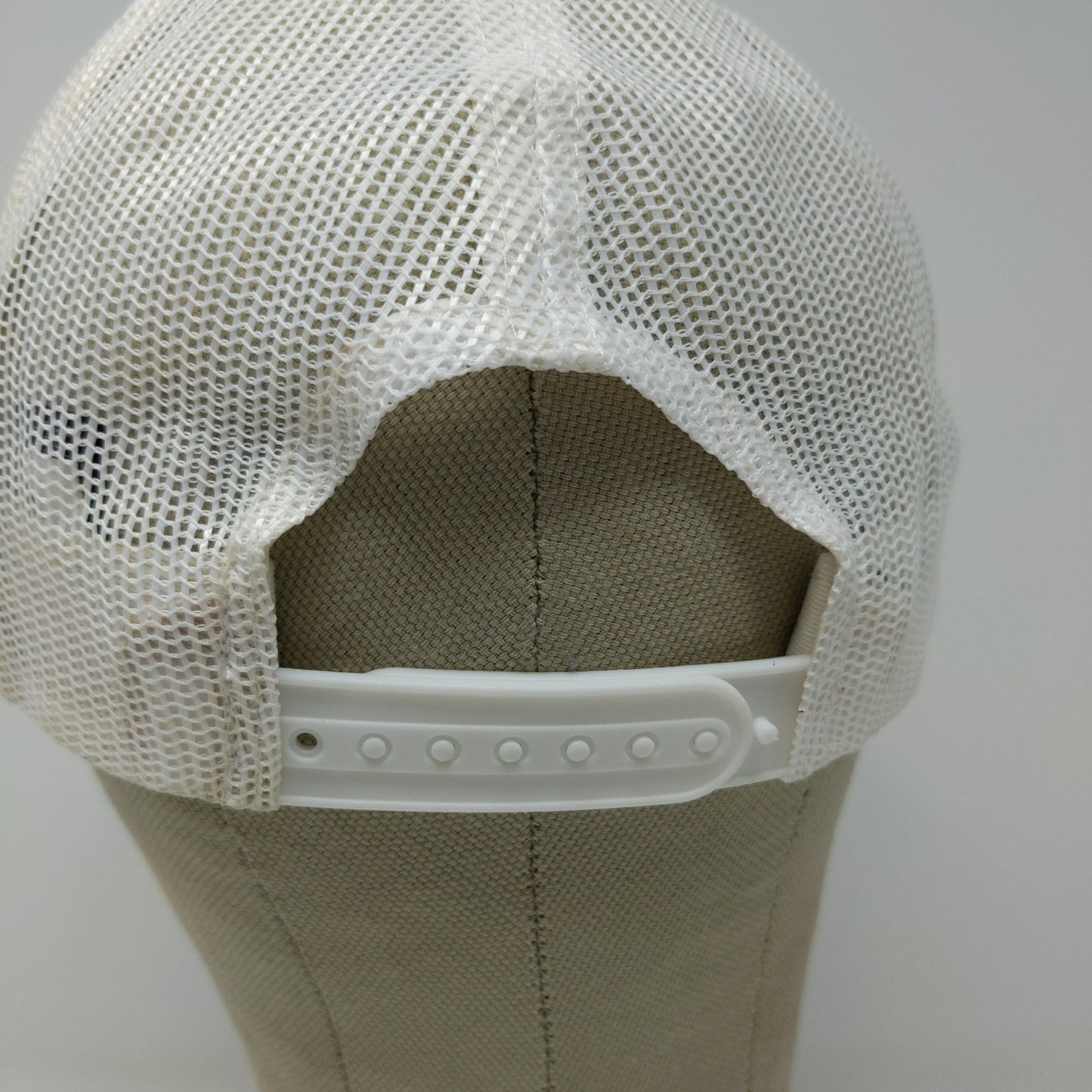 Port Authority Snapback Meshback Hat Embroidered ZLL Black White