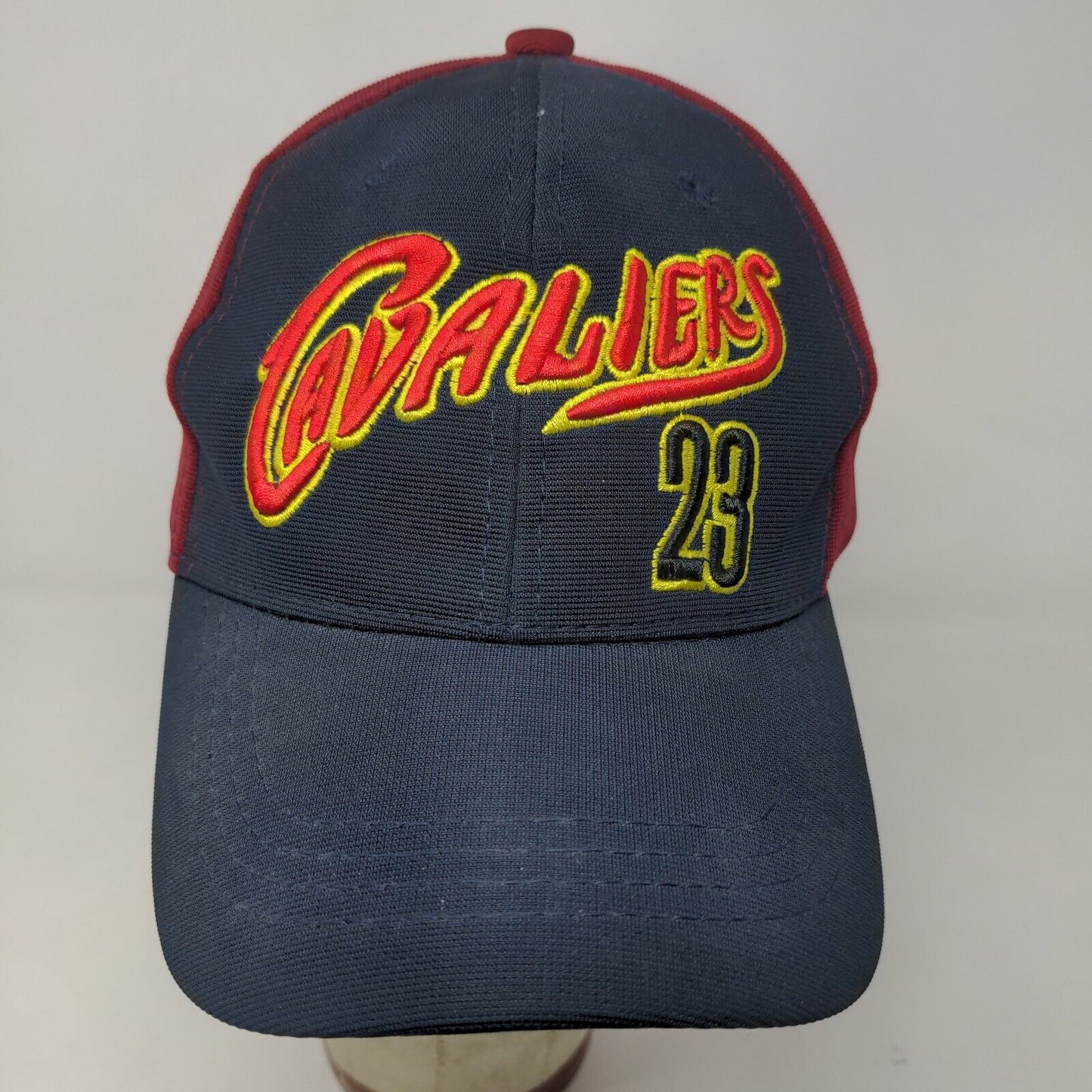 Cleveland Mens Strapback Hat OSFA Multicolor Cleveland Cavaliers Embroidered