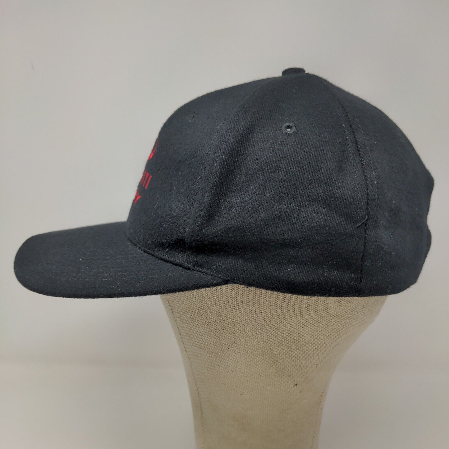Planet Nissan Men's Infinity Snapback Hat Black Embroidered Logo