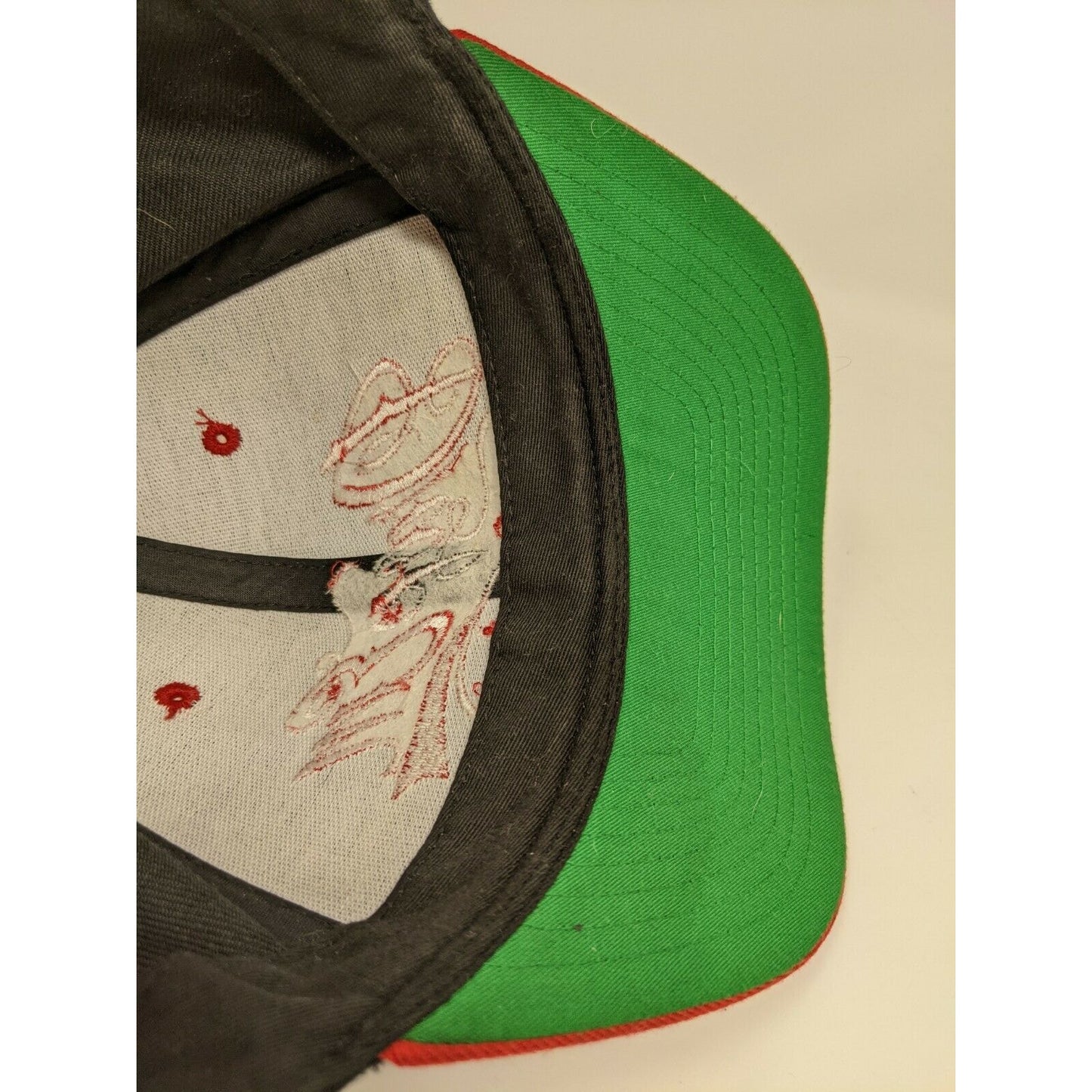 Dropem Gearhead The Classics Hat Cap Red Embroidered Snapback Adjustable