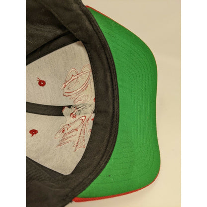 Dropem Gearhead The Classics Hat Cap Red Embroidered Snapback Adjustable