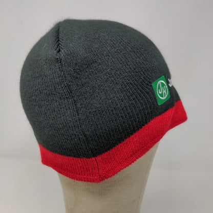 James Hardie Men's Knit Beanie Hat Cap Black Embroidered Logo