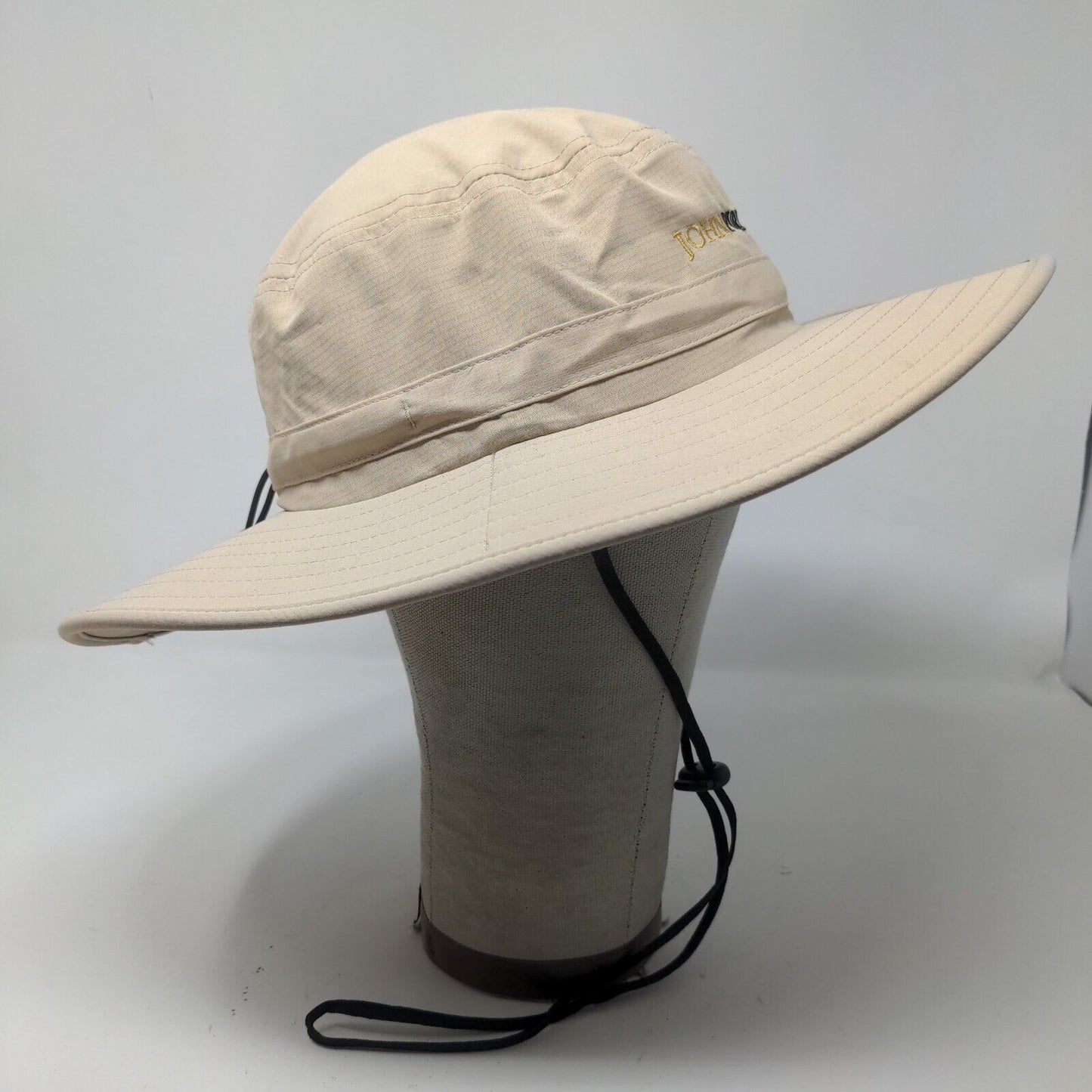 John Purdue Club Men's Boonie Hat Tan Size S/M Embroidered Logo