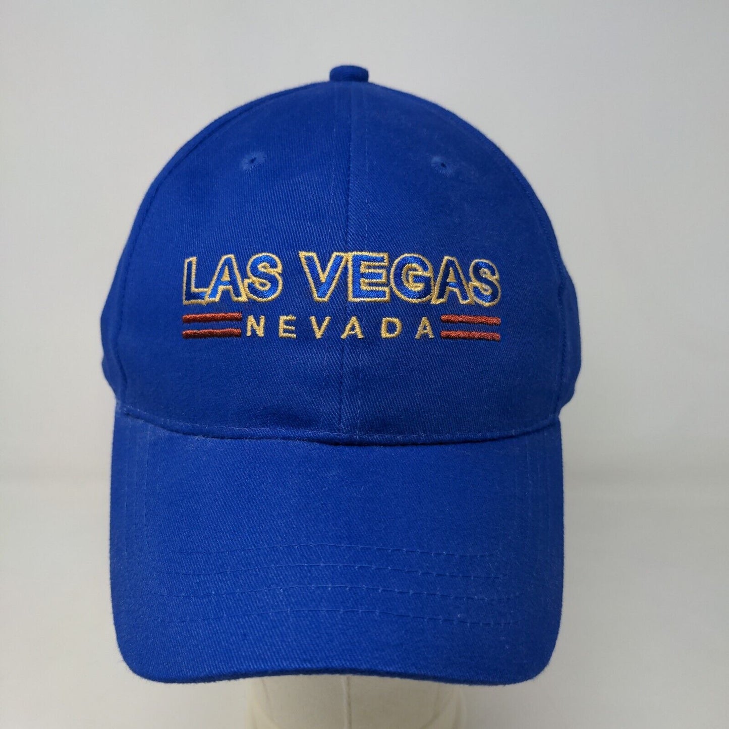 Western Supply Las Vegas Men's Slideback Hat Blue Embroidered Logo