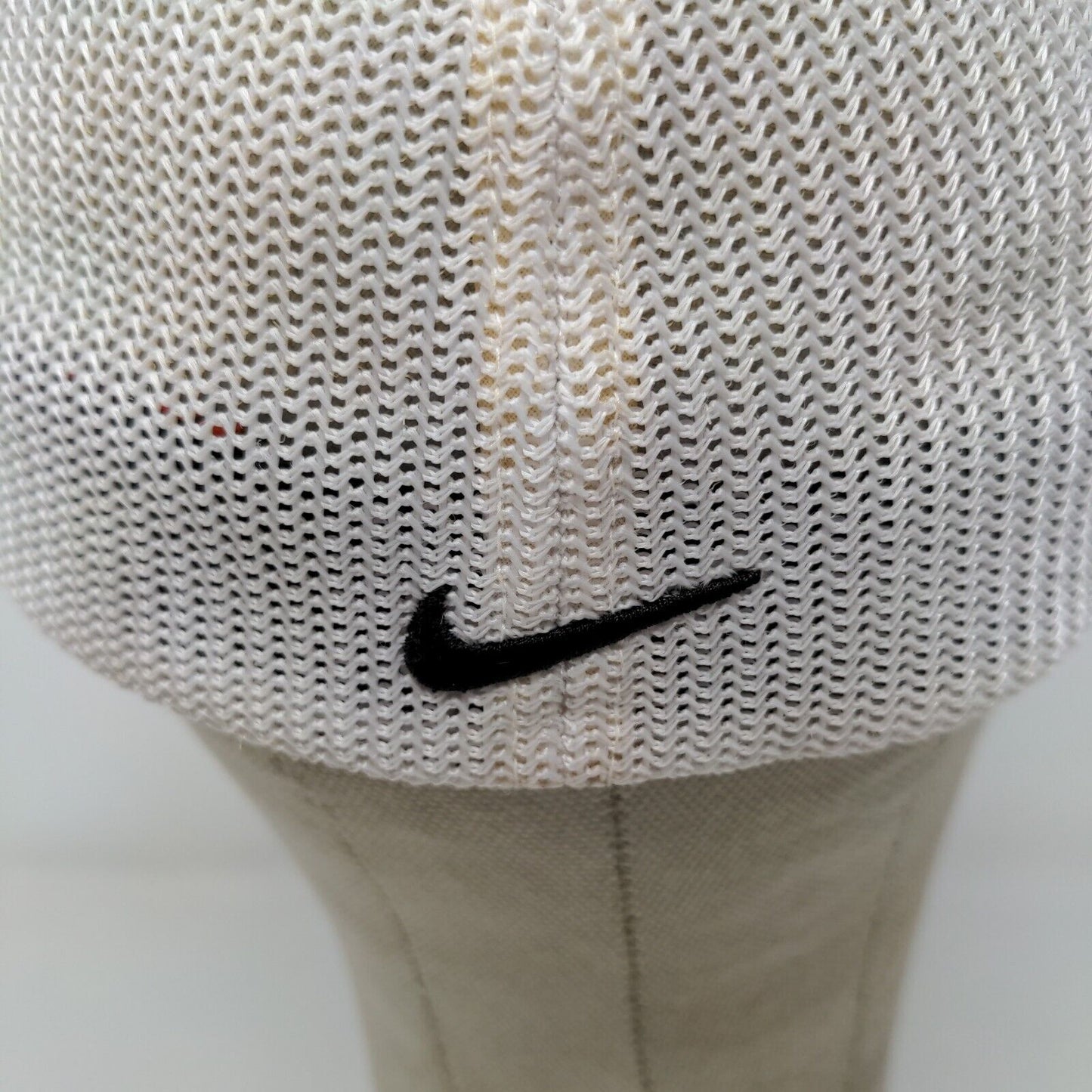 Nike Golf Mens Fitted Hat Black White 10th Annual Polish Open Hat Embroidered