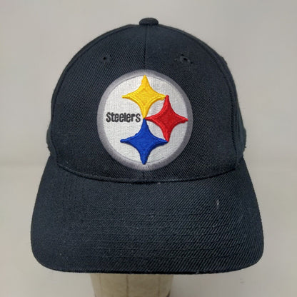 Logo Athletic Men's Snapback Hat Black OSFA NFL Pittsburgh Steelers