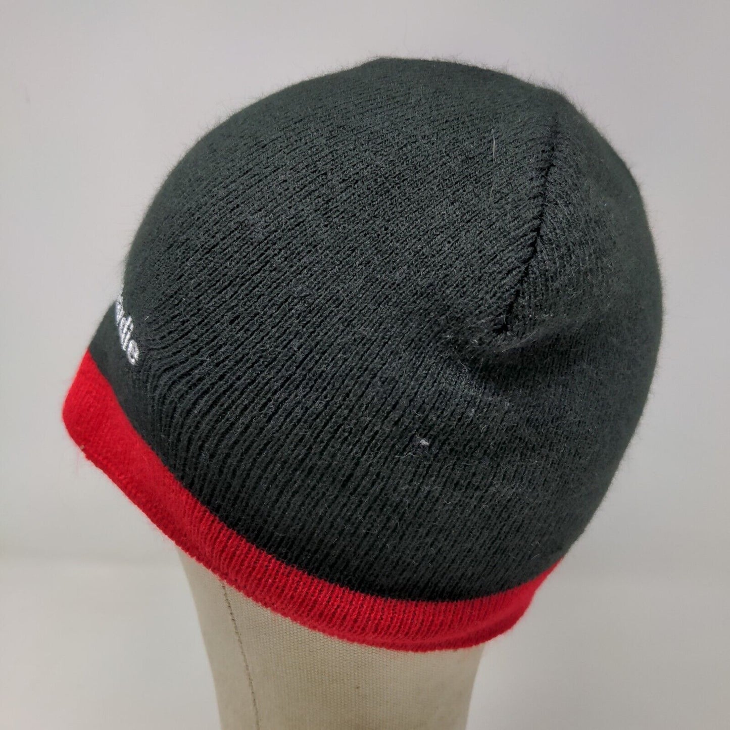 James Hardie Men's Knit Beanie Hat Cap Black Embroidered Logo