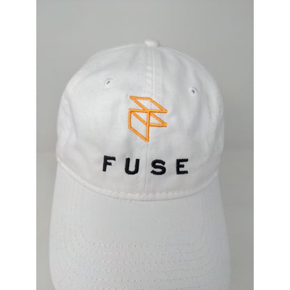 Live at Fuse Purdue Dorm Slideback Hat Embroidered Logo White