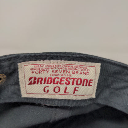 47 Brand Bridgestone Golf Men's Slideback Hat Black OSFA New Orleans Saints