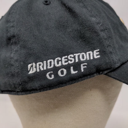 47 Brand Bridgestone Golf Men's Slideback Hat Black OSFA New Orleans Saints