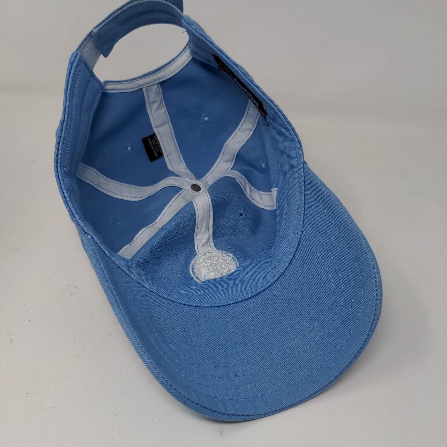 Pukka Headwear Men's Strapback Hat Blue Size OS Embroidered Little Bennet Golf