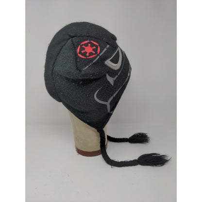 Star Wars Imperial Tie Fighter Pilot Beanie Trapper Hat OS Black