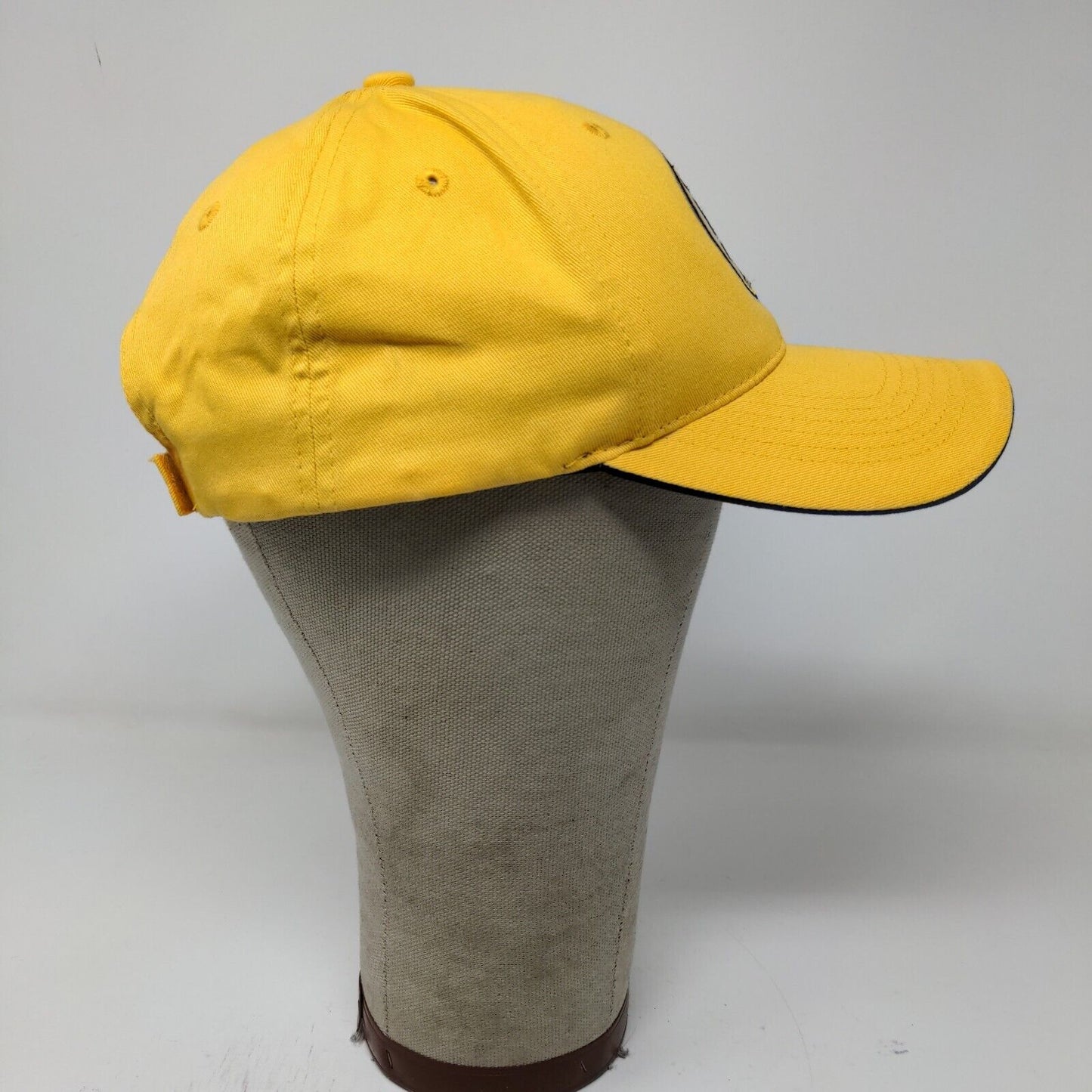 Main Gate Men's NBA Indiana Pacers Strapback Hat 50th Anniversary Yellow OSFM