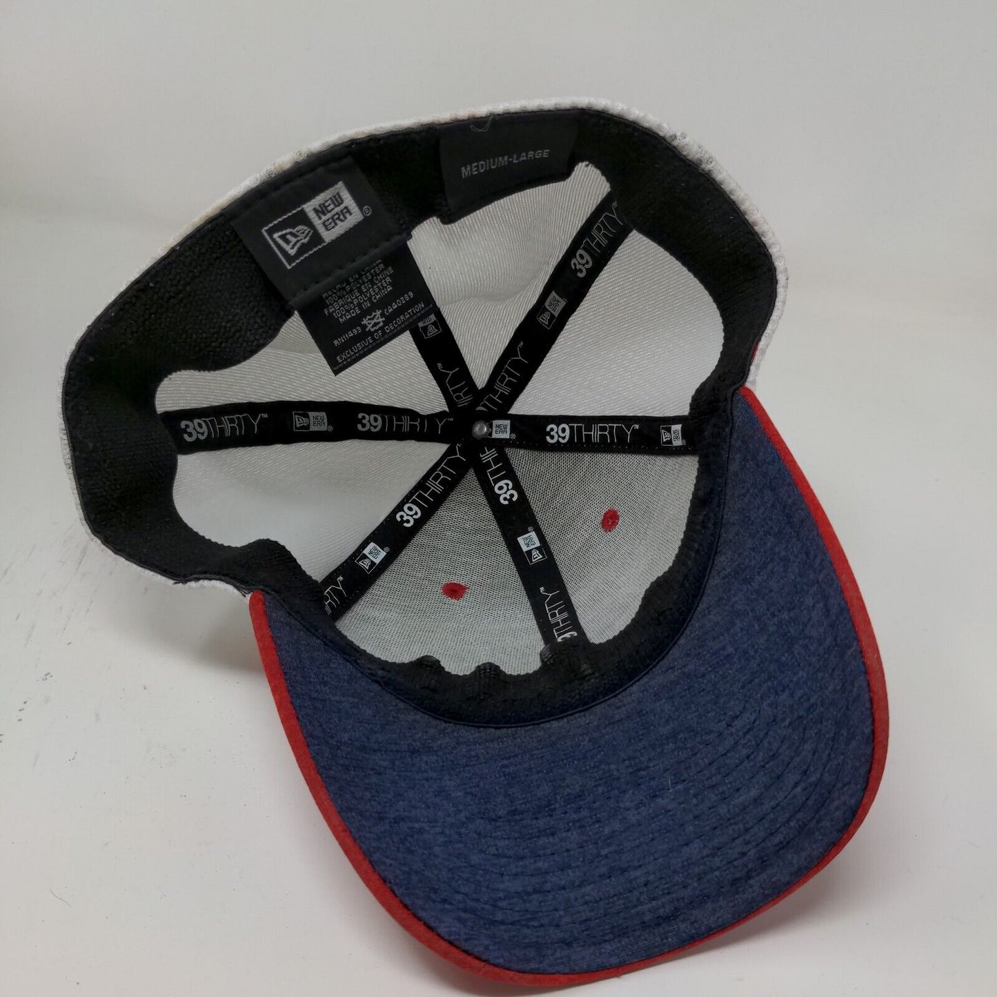 New Era Mens Indy 500 2016 Fitted Hat Red Size M/L Embroidered Logo