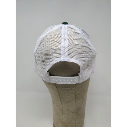 Richardson Style 112 Mesh Back Snapback Trucker Hat Green & White