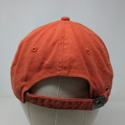 Ahead Men's Slideback Hat Orange Mid Fit Embroidered Concord 1927 Logo