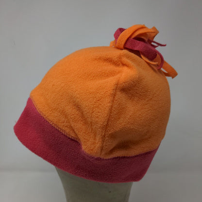 Dunkin' Donuts Men's Beanie Hat Orange Pink Embroidered Logo Thanksgiving Day
