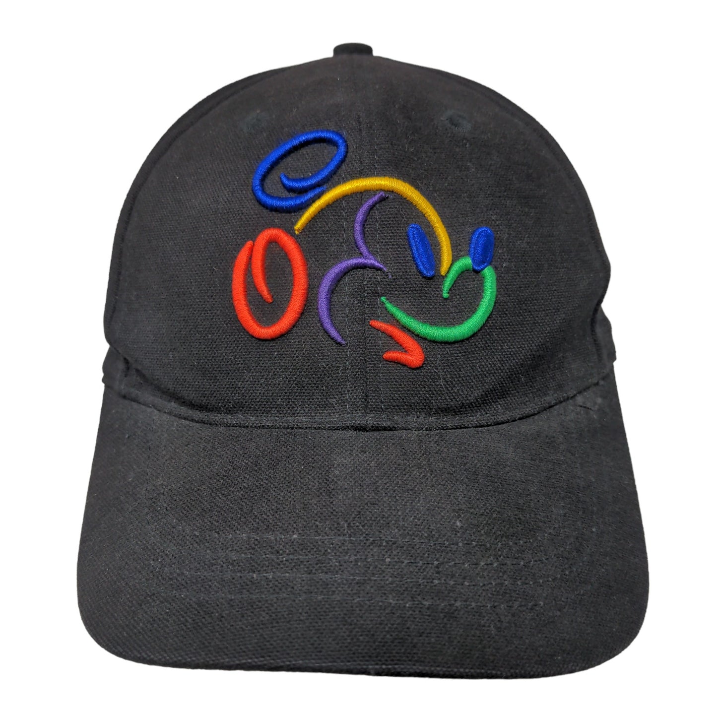 Walt Disney World Men's Slideback Hat Black OSFA Embroidered Mickey Mouse Logo