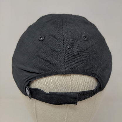 Nike Toddler Strapback Hat Black 100% Cotton Embroidered Swoosh Logo