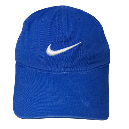 Nike Boy's Strapback Hat Blue Size Child 4-7 Embroidered Swoosh Logo