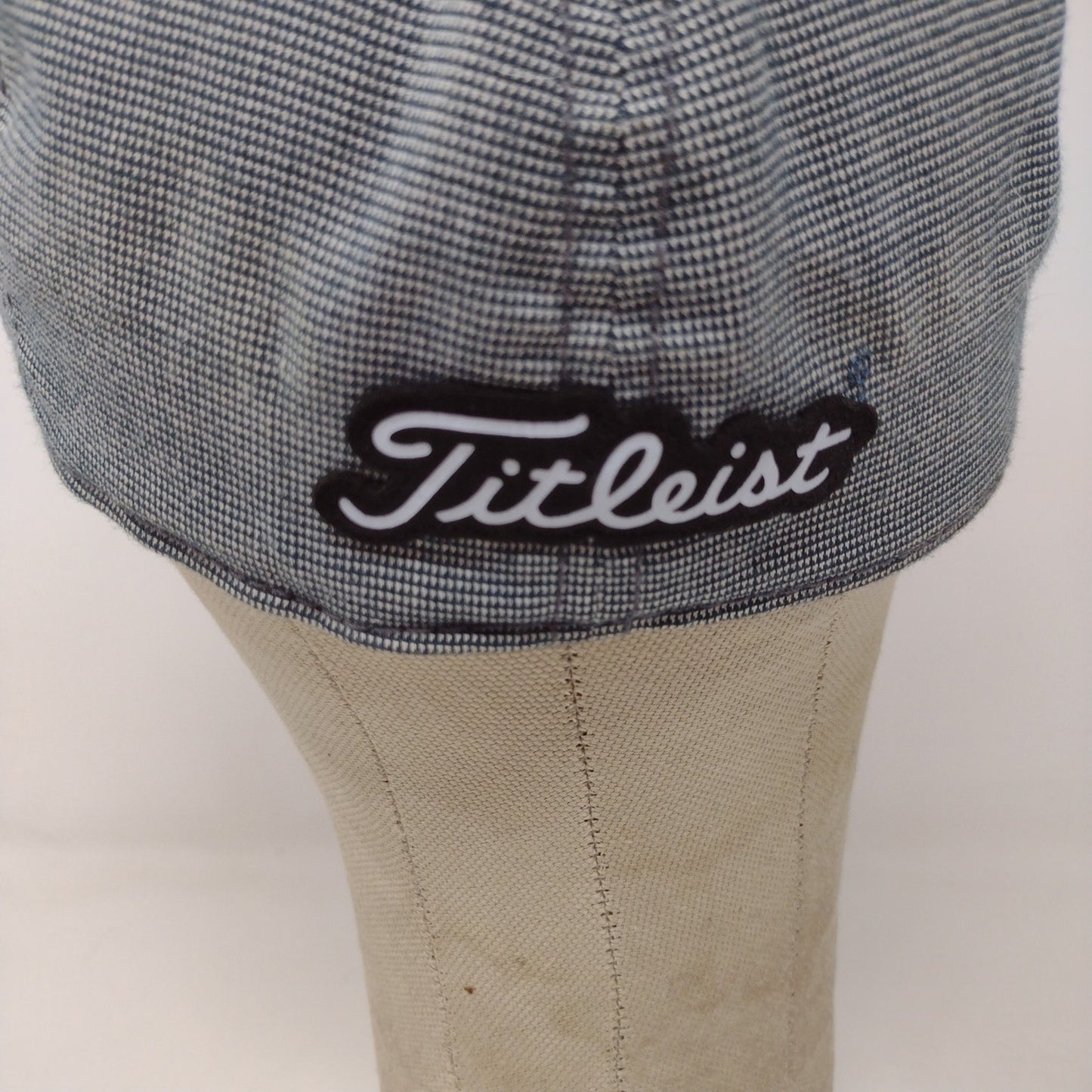 Titleist Golf Hat Size S/M Gray Embroidered Spell Out Logo Polyester