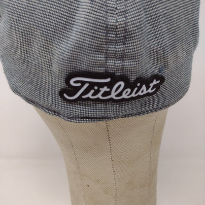 Titleist Golf Hat Size S/M Gray Embroidered Spell Out Logo Polyester