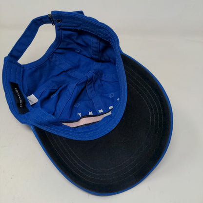 Tommy Hilfiger Men's Slideback Hat Blue OS Embroidered Big Logo 100% cotton