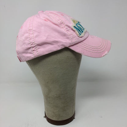 KBETHOS Women's Mom Life Strapback Hat Pink Adjustable Embroidered Logo