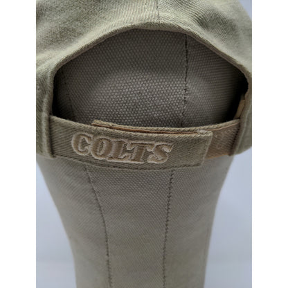 NFL Indianapolis Colts Strapback Hat OSFA Brown Embroidered Horseshoe Logo