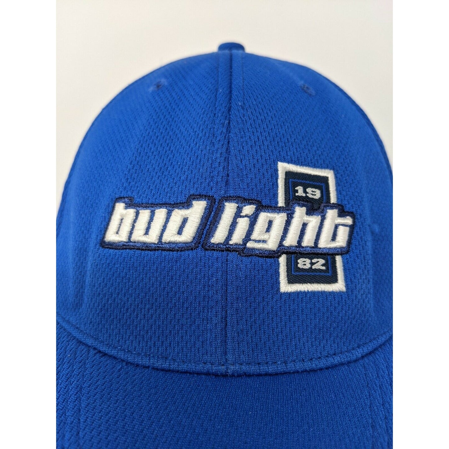 Bud Light 2004 Hat Embroidered Spell Out Blue Anheurser-Busch