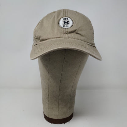 Ahead Headgear Fitted Hat Tan Size S/M Embroidered B Logo EST 1922