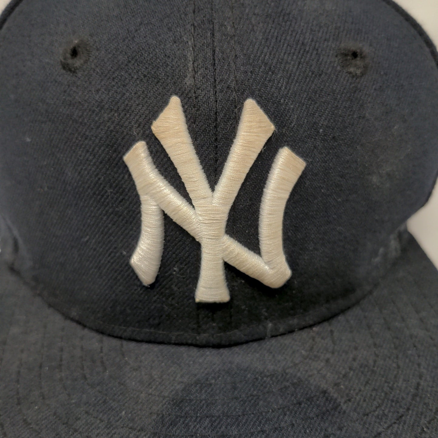 New Era 59Fifty MLB Official On-Field Cap New York Yankees Fitted SZ 6 1/2 Black