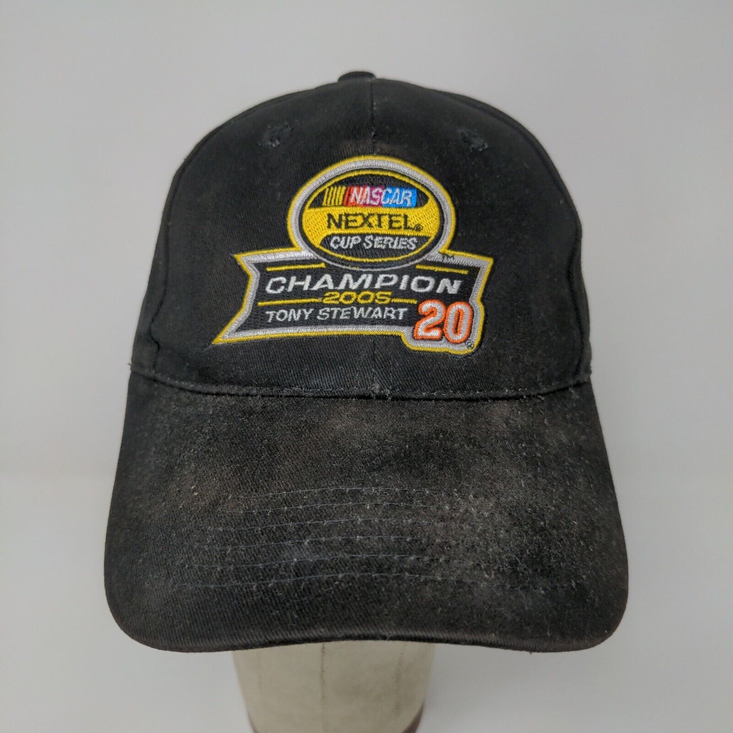 NASCAR Nextel Cup Series #20 Tony Stewart 2005 Champion Adjustable Strap Hat