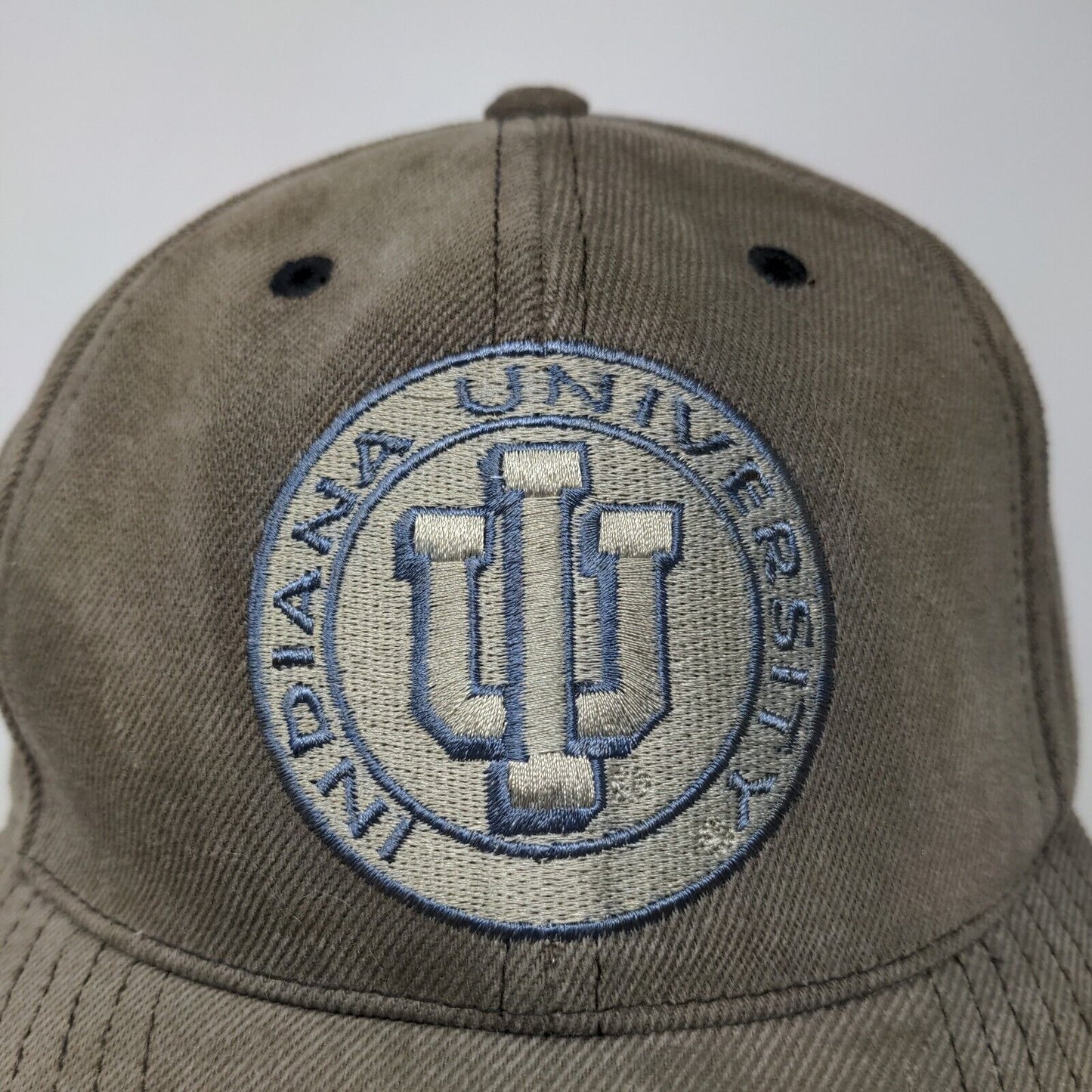 American Needle Men's Slideback Hat IU Indiana Hoosiers Brown Adjustable Logo