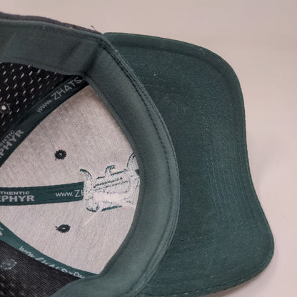 Zephyr Men's Z Fit Danville Dans Prospect League Hat Black Green Small